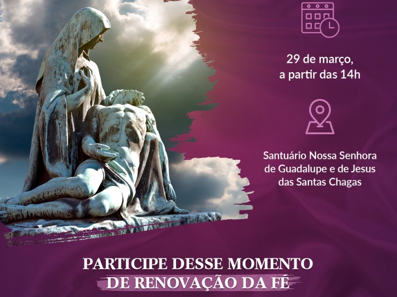 Participe da Paixão de Cristo no Santuário