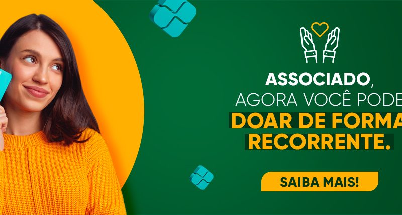 Doação com recorrência? Agora é possível!