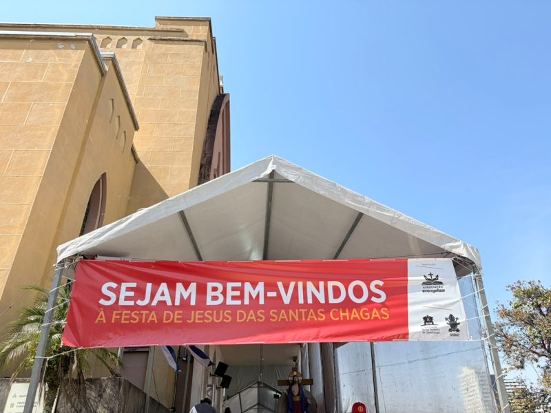 XI Festa de Jesus das Santas Chagas iniciou com alegria e esperança